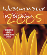 Westminster In Bloom logo