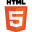 HTML 5.0 icon